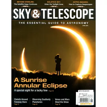 SKY & TELESCOPE 6月號/2021