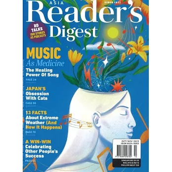 READER’S DIGEST 讀者文摘英文版 10月及11月號雙月刊/2023 第10期