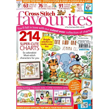 Cross Stitch favourites The Cute Issue 2023