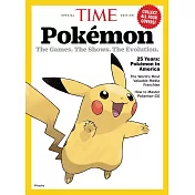 TIME 時代週刊 TIME Pokémon 寶可夢25週年特刊_皮卡丘 (A)