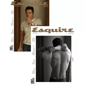 Esquire KOREA (韓文版) 2018.8 / 2版封面隨機出貨 <航空版>
