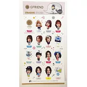 韓國KPOP週邊 GFRIEND 站立貼紙 - GFRIEND