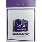 韓國KPOP週邊 MAMAMOO 金屬徽章 - MAMAMOO LOGO造型