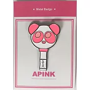 韓國KPOP週邊 Apink 金屬徽章 - Apink 手燈造型