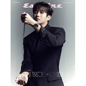Esquire KOREA (韓文版) 2024.1 封面隨機出貨 (航空版)