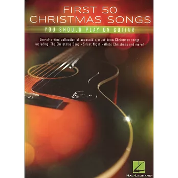 第一本聖誕歌曲吉他選(和弦簡譜)