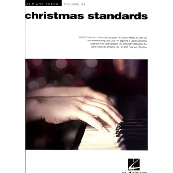 聖誕標準曲-爵士鋼琴獨奏譜