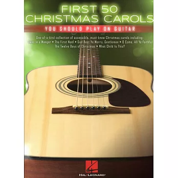 第一本聖誕頌歌吉他選(初級簡譜)