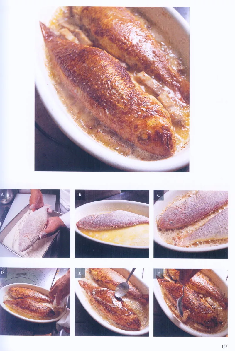黃油煎金線魚（糸縒鯛）