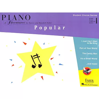 faber piano adventures student choice series popular level 1