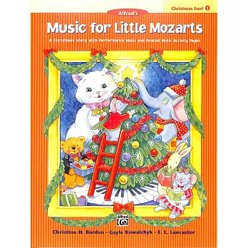 Music for little mozarts Christmas fun 1 piano sheet music