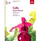 英國皇家 2020-2023 大提琴考試指定曲 第5級+CD