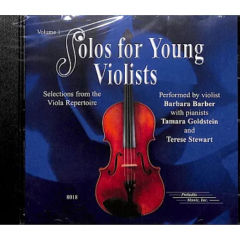 Solos for Young中提琴系列教材CD Vol.1