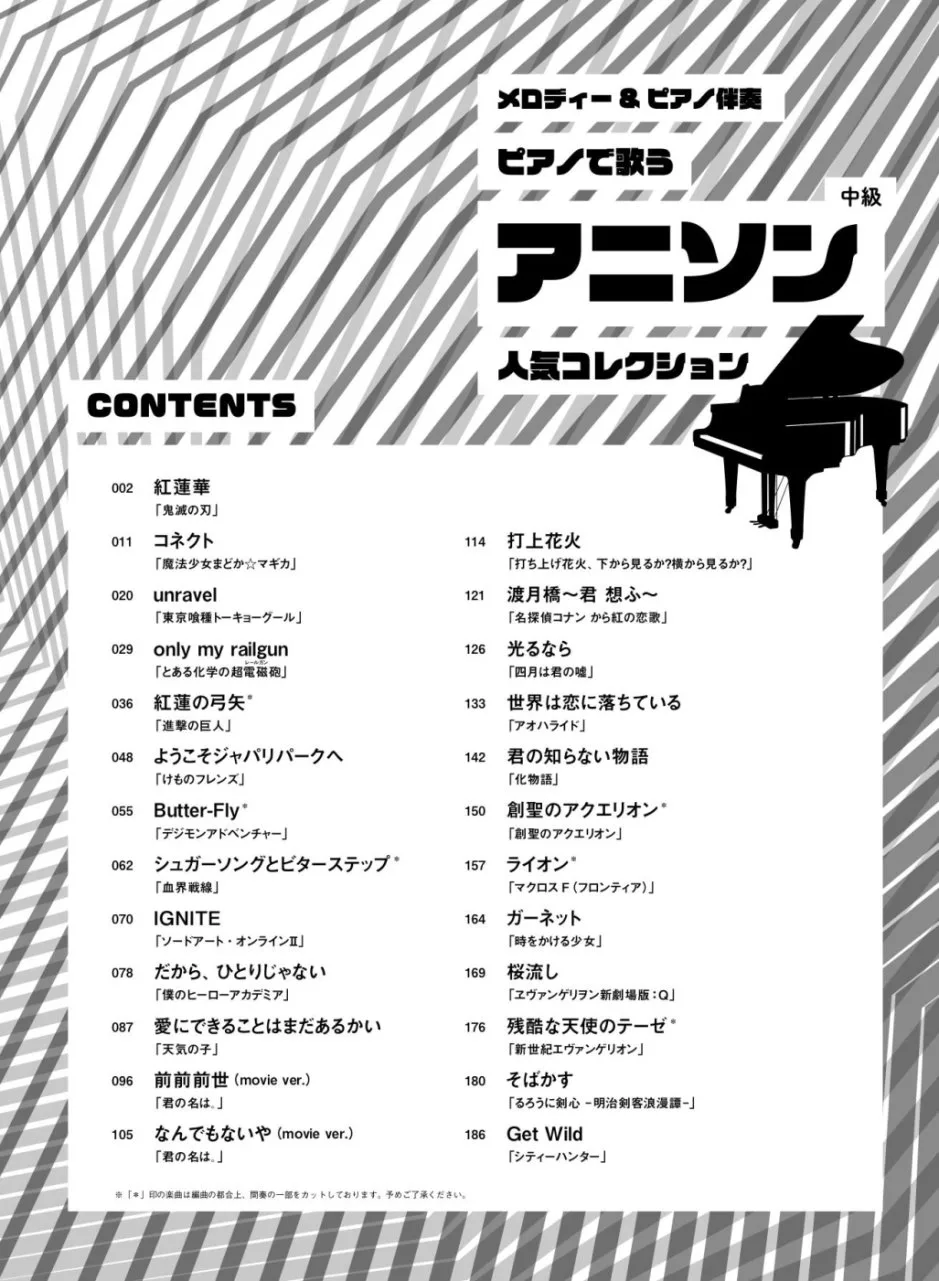 博客來 人氣動漫歌曲鋼琴伴奏樂譜精選集中級 博客來 人氣動漫歌曲鋼琴伴奏樂譜精選集中級