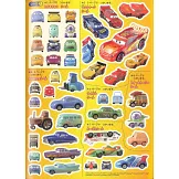 汽車總動員TOMICA玩具車趣味貼紙遊戲繪本：附貼紙200枚