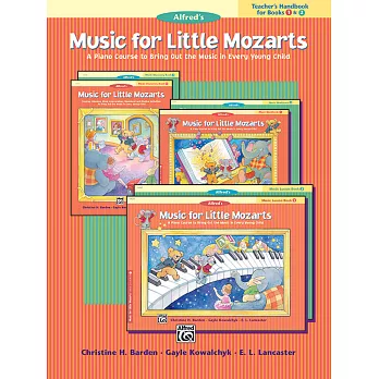小小莫札特鋼琴教程 教師手冊 第1-2冊