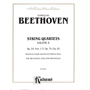 貝多芬：弦樂四重奏 第2冊 Op.59 Nos.1-3、Op.74、Op.95