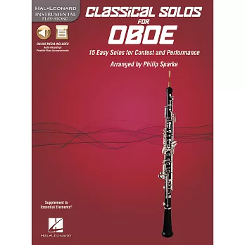 雙簧管的古典獨奏：15首用於比賽和表演的簡單獨奏 附線上音訊檔