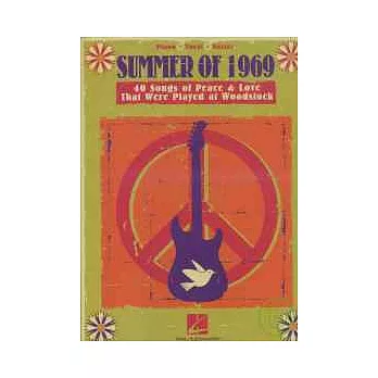 1969搖滾夏天選輯鋼琴譜
