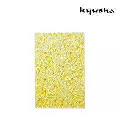 Kyusha 纖維洗臉海綿 ─長方