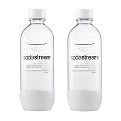Sodastream 專用水瓶1L 2入(白)