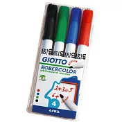 【義大利 GIOTTO】兒童專用白板筆(4色)