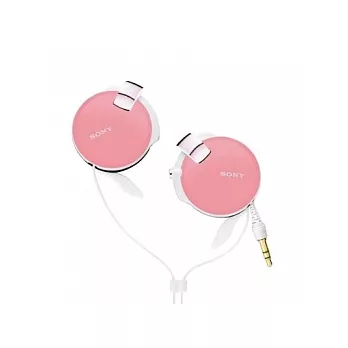 SONY 耳掛型立體聲耳機 MDR-Q38LW-P粉紅色
