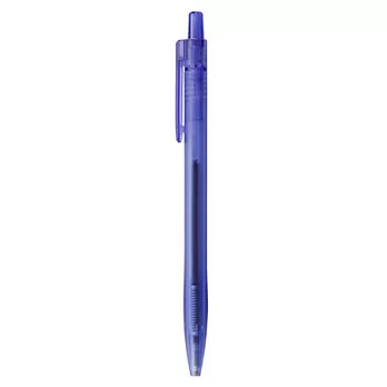 [MUJI 無印良品]滑順按壓原子筆/0.7/藍