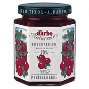 D’arbo70%果肉天然風味果醬-野生蔓越莓(200g)