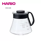 HARIO V60耐熱玻璃壺 2~5杯用 600ml XVD-60B