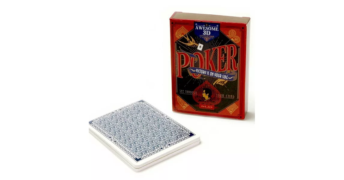 【賽先生科學工廠】3D透視撲克牌Awesome 3D Poker
