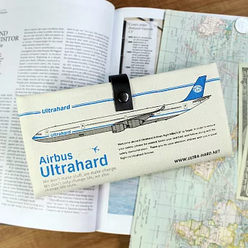 ultrahard Lab Series 護照套﹣Bon Voyage藍色班機
