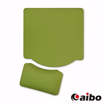 aibo MA-25 分離式矽膠護腕鼠墊 綠色