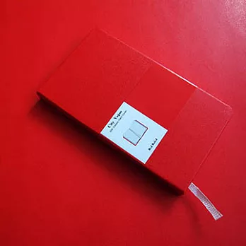 【年度經典 納紋系列】60K 都會時尚橫線筆記本紅