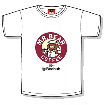 【Beebub】Mr.Bear-Mr.Bear coffee-XL白