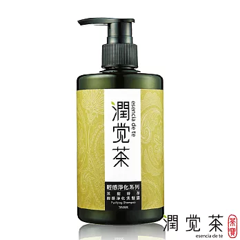 【茶寶 潤覺茶】茶樹綠茶輕感淨化洗髮露 350ml