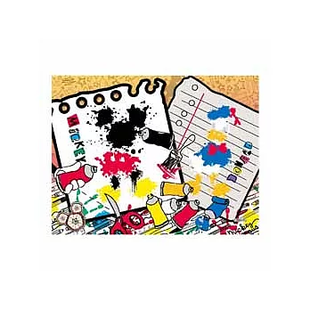 Mickey Mouse&Friends創意塗鴉拼圖500片
