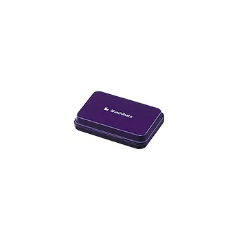 【Shachihata】顏料系油性印台 小型 HGN-1 紫色 (盤面 63 X 40 mm)