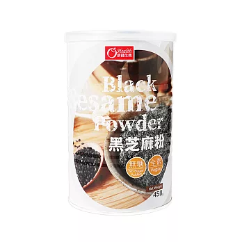 【康健生機】黑芝麻粉450g(罐)