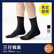 【SunFlower三花】S006_三花無痕肌五趾襪(襪子)黑