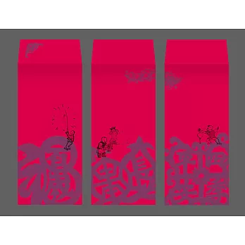 楊英風1950年代美術設計紅包袋－剪紙