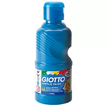 【義大利 GIOTTO】壓克力兒童顏料(單罐)250ml-藍