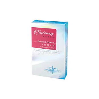 SAFEWAY數位-水感潤滑型保險套(12入裝)