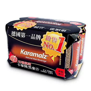 【GoodSome 好東西】德國進口Karamalz卡麥隆黑麥汁(紅石榴)_罐裝(330ml*6入)