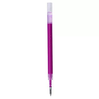 [MUJI 無印良品]滑順按壓再生膠墨筆芯/0.5/紫