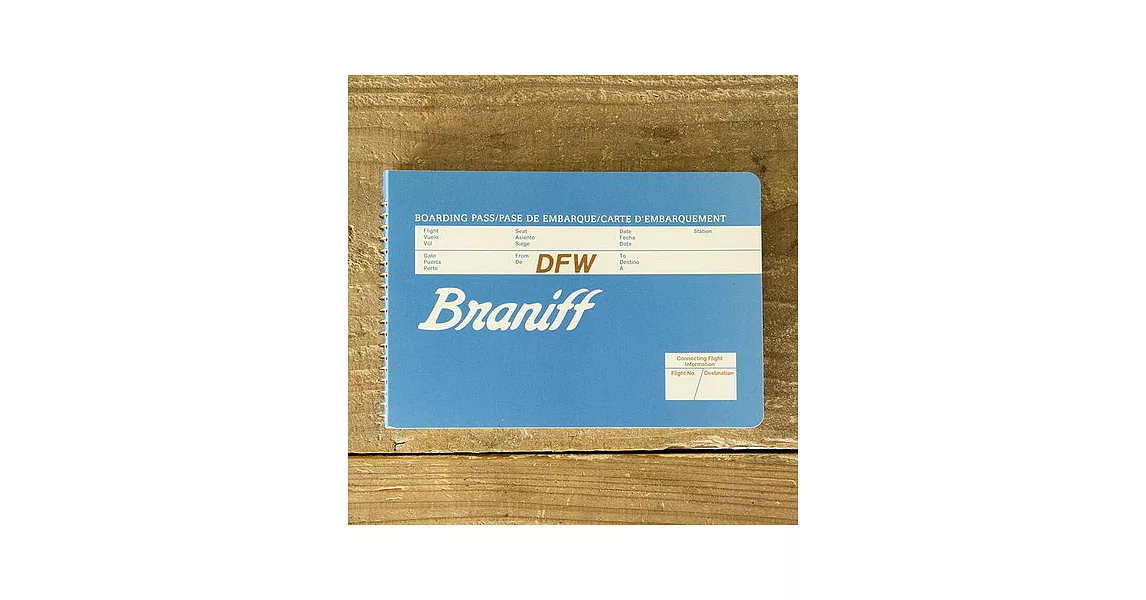 MIDORI BRANIFF系列-Spiral Ring Notebook 透明信封(B6) 口袋