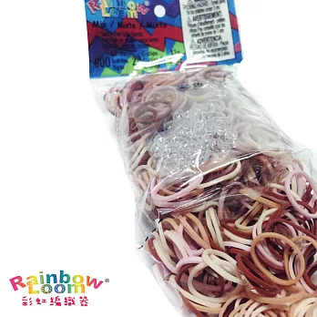 【BabyTiger虎兒寶】Rainbow Loom 彩虹編織器 彩虹圈圈 600條 補充包 -混膚色