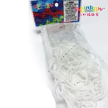 【BabyTiger虎兒寶】Rainbow Loom 彩虹編織器 彩虹圈圈 600條 補充包 -白色