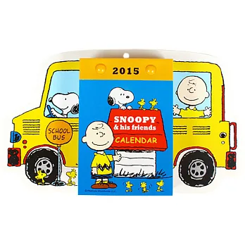 《Sanrio》SNOOPY 2015迷你壁掛日曆