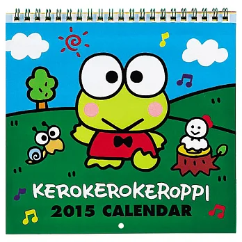 《Sanrio》大眼蛙 2015 壁曆(M)